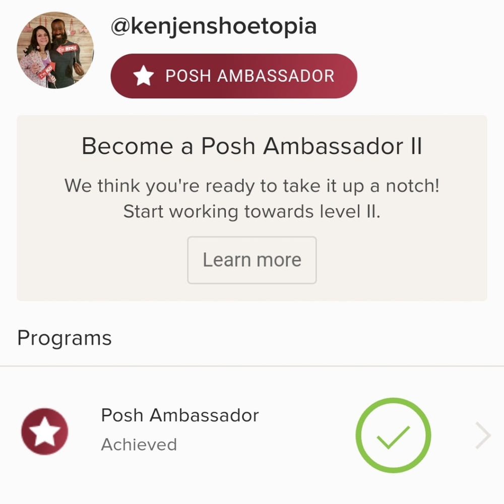We are Posh ambassadors!!!